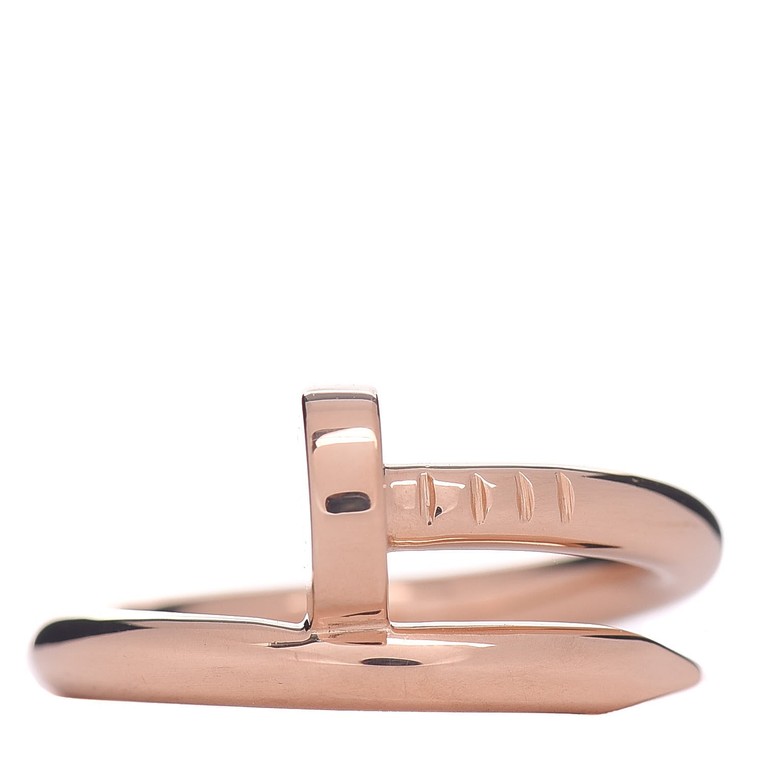 Cartier 18K Pink Gold Juste Un Clou Ring 52 6 1 of 5