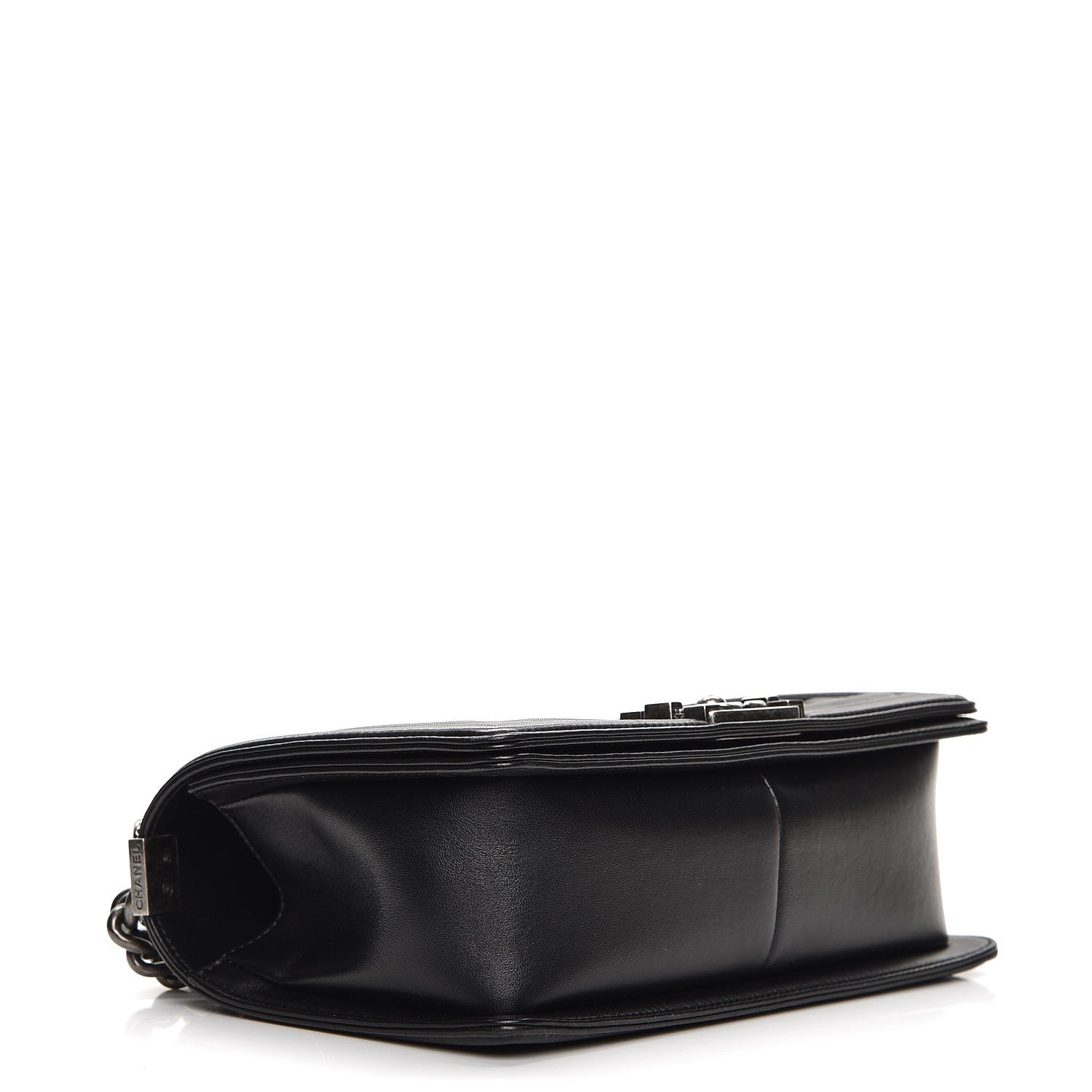 Chanel Lambskin Quilted Medium Boy Flap Black 4 of 8