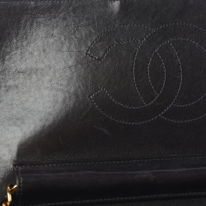 Chanel Lambskin Quilted Medium Single Flap Black 8 of 14
