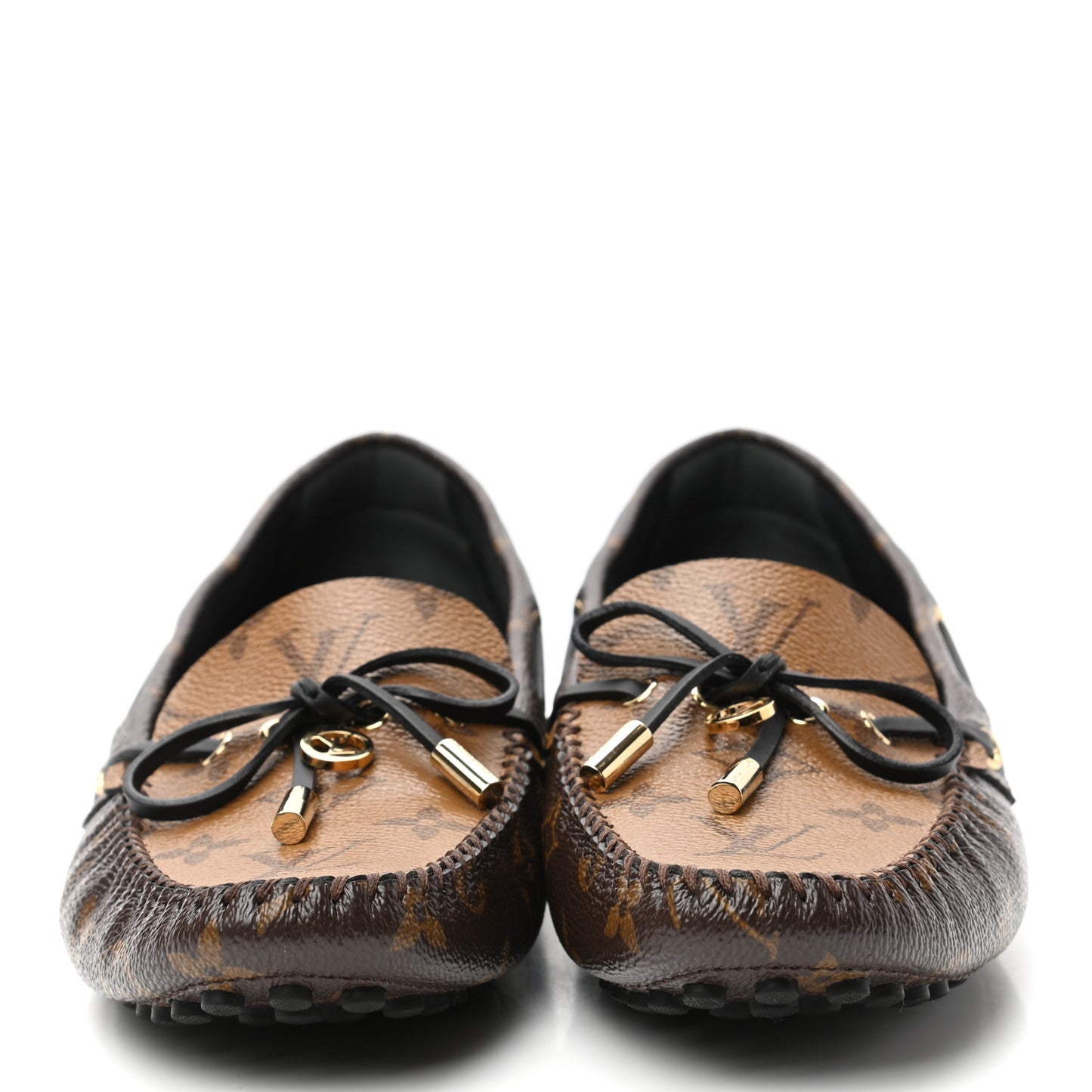Patent Reverse Monogram Gloria Loafers 39