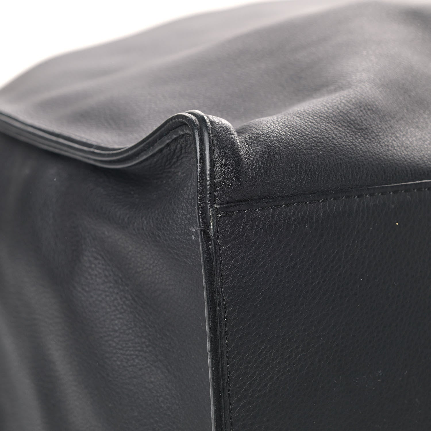 Christian Dior HOMME Grained Calfskin Shopper Black 5 of 5