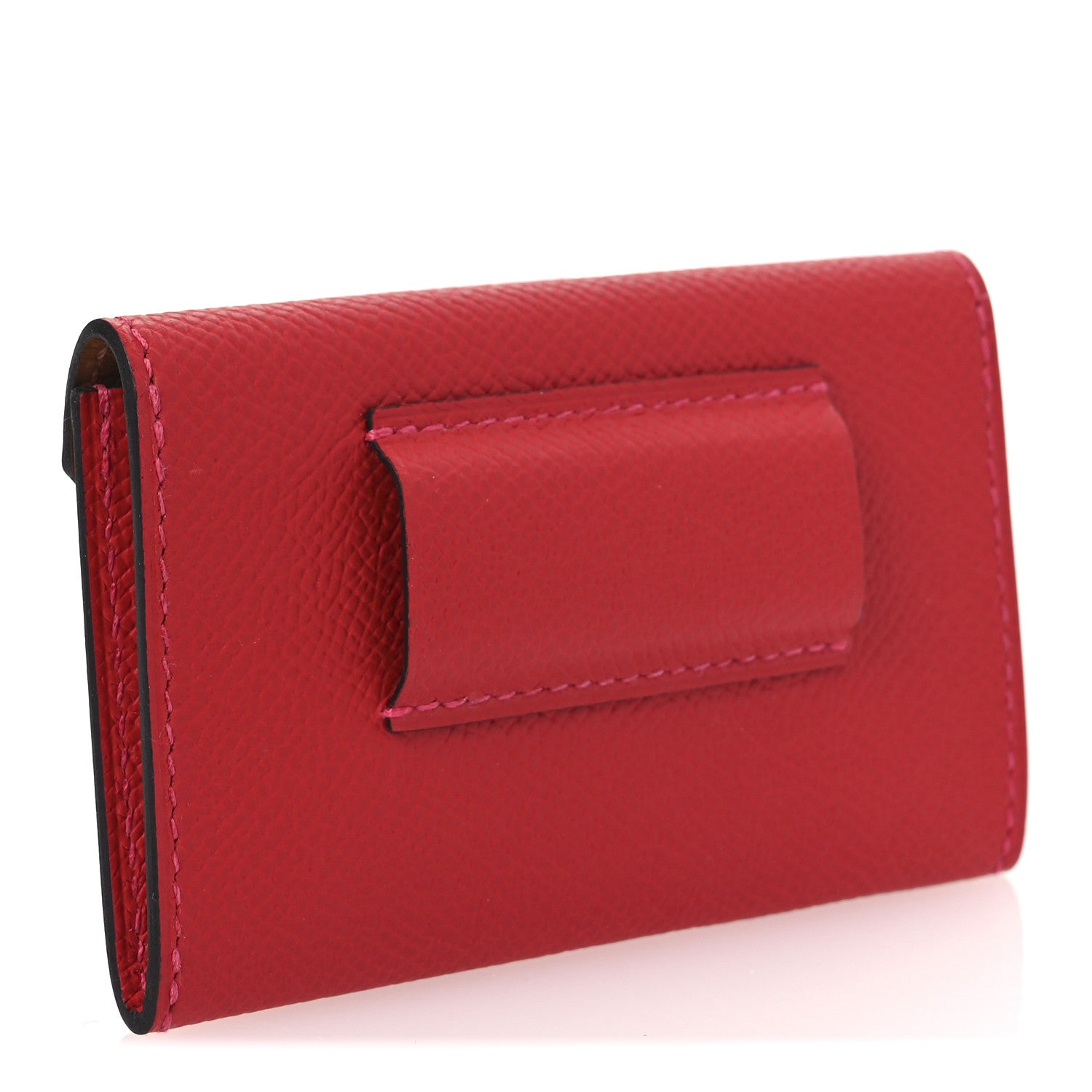 Hermes Epsom Kelly Pocket Belt Pouch Rouge Radieux 3 of 7