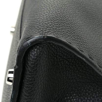 Fendi Cuoio Romano Selleria Bi-Color Large Peekaboo Iconic Satchel Black Mou 8 of 8