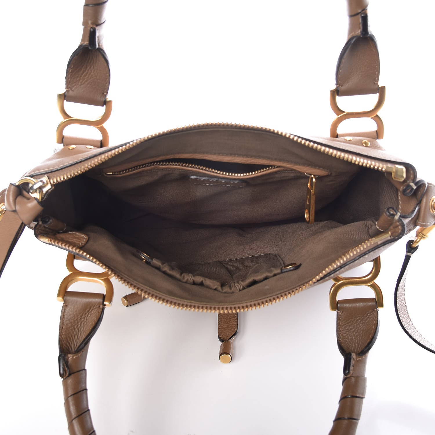 Chloe Calfskin Medium Marcie Satchel Nut 5 of 9