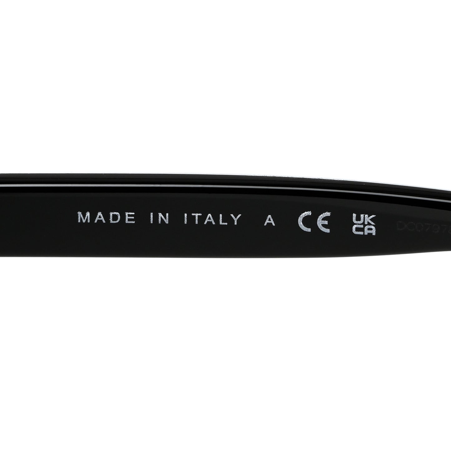 Acetate Oval Sunglasses 5416 Black Yellow