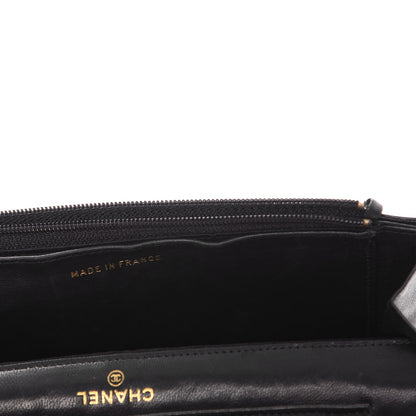 Chanel Caviar Timeless CC Wallet On Chain WOC Black 9 of 12