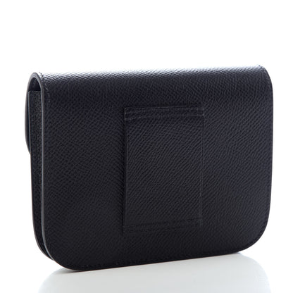Hermes Epsom Constance Slim Wallet Black 3 of 7