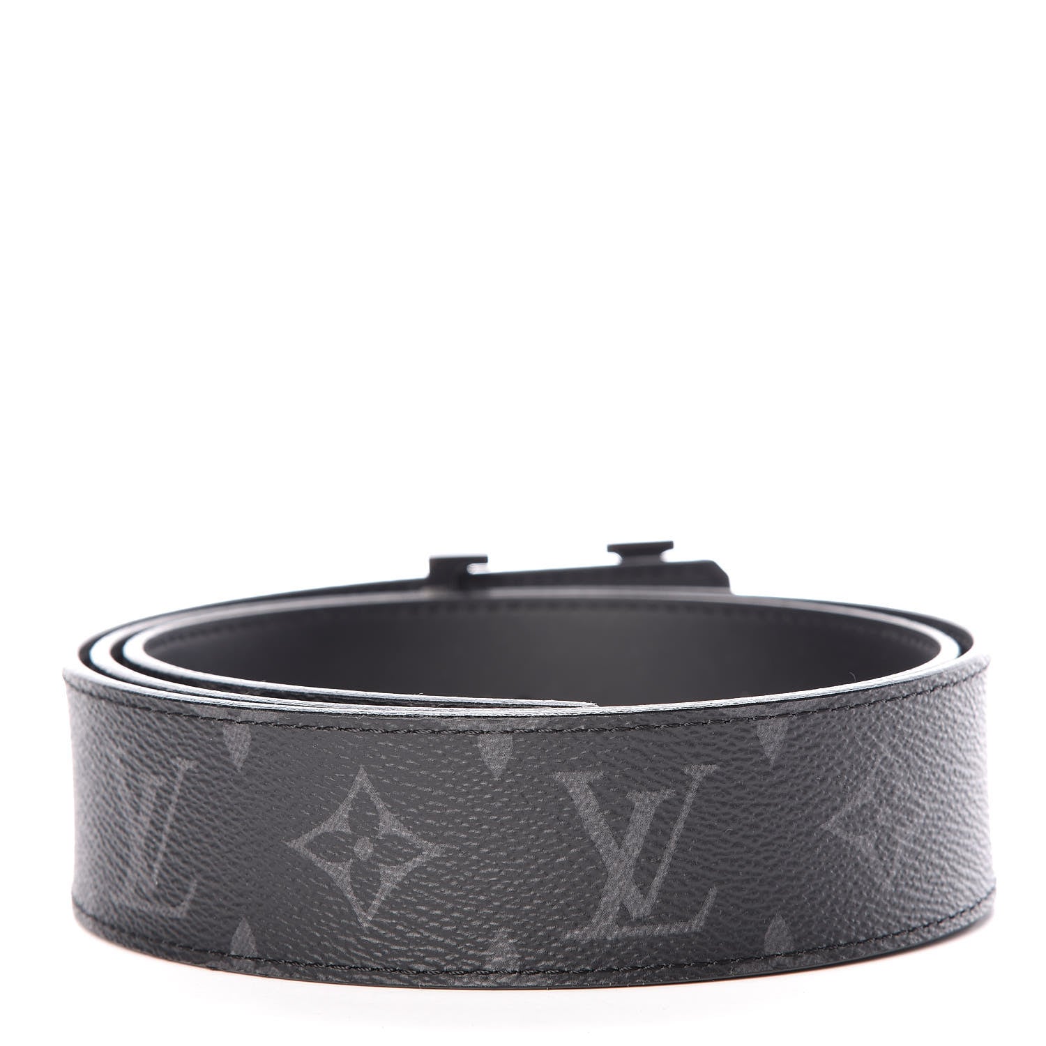 Louis Vuitton Damier Graphite 40mm LV Initiales Belt 90 36 3 of 6