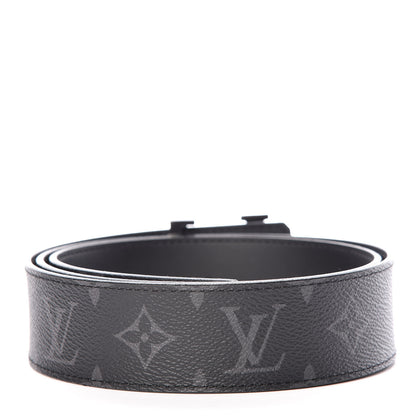 Louis Vuitton Damier Graphite 40mm LV Initiales Belt 90 36 3 of 6