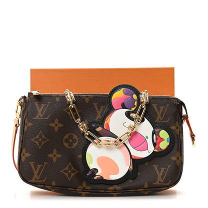 Louis Vuitton LV X TM Monogram Superflat Panda Pochette Accessories 8 of 10