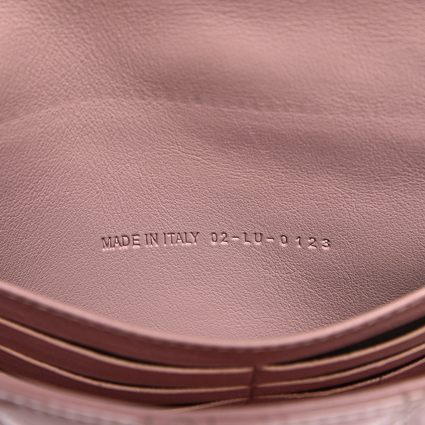 Patent Cannage New Lock Pouch Light Pink