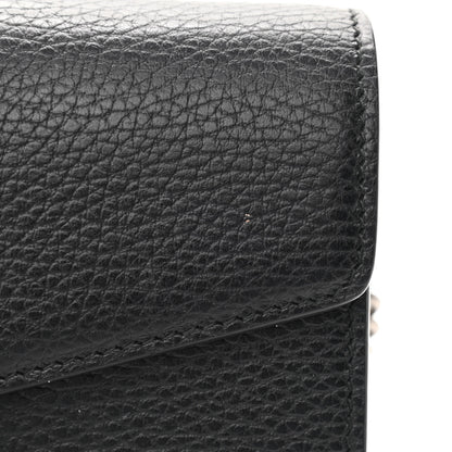 Gucci Calfskin Mini Dionysus Chain Wallet Black 11 of 11