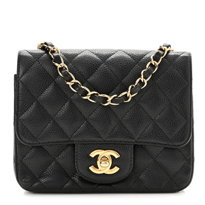 Chanel Caviar Quilted Mini Square Flap Black 1 of 15