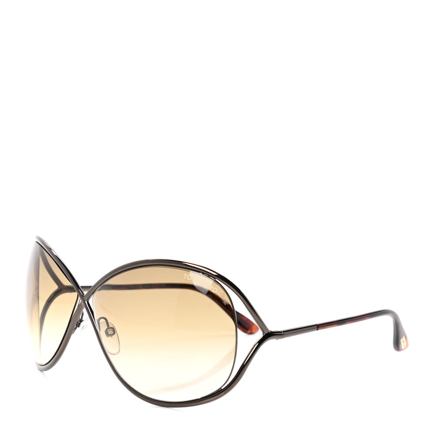 Tom Ford Metal Miranda Crossover Sunglasses TF130 Bronze 1 of 5
