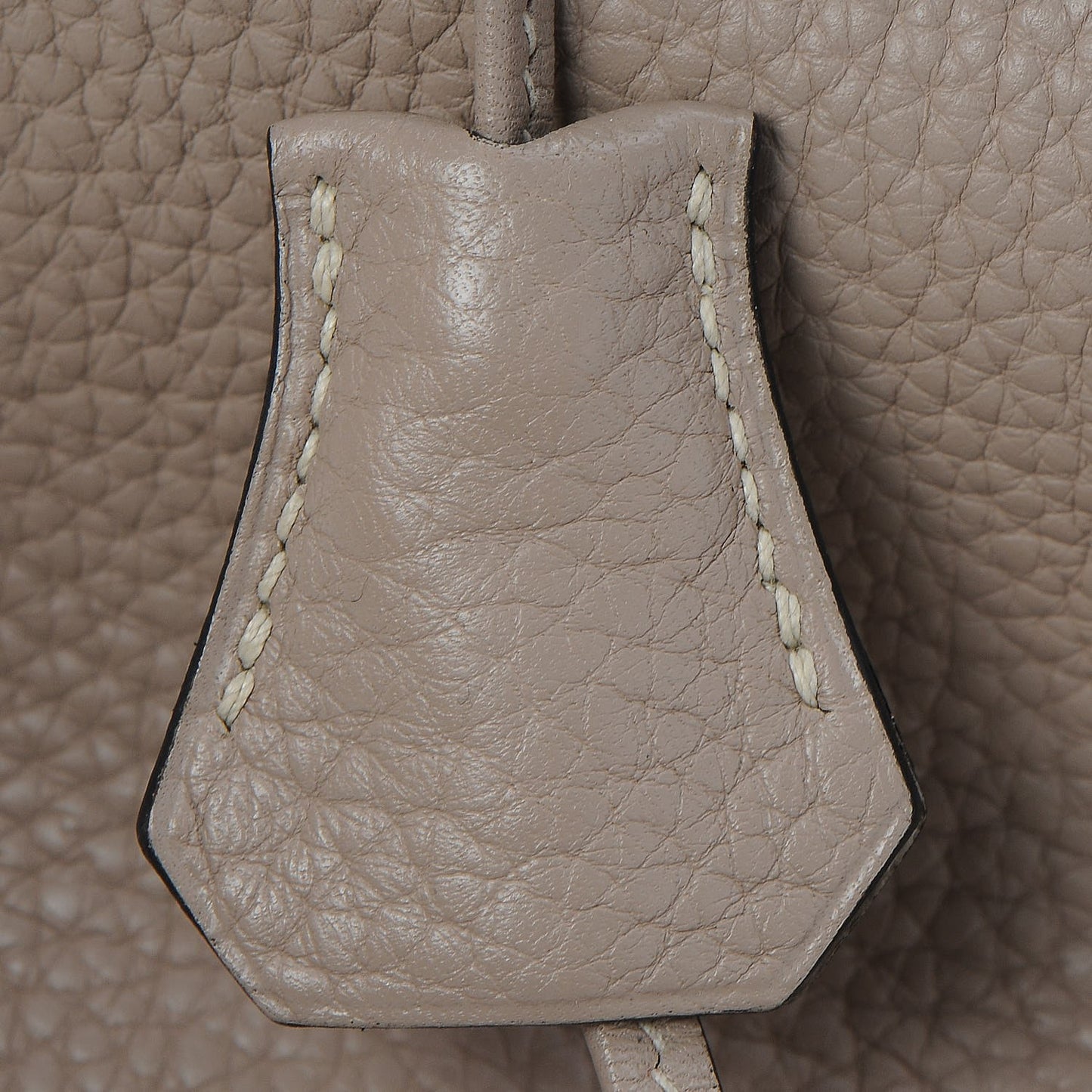 Taurillon Clemence Birkin 35 Gris Tourterelle