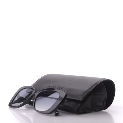 Chanel Acetate Strass Square Sunglasses 5422 Black 7 of 7