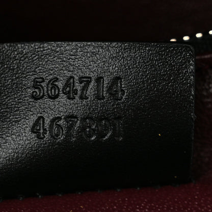 Gucci Smooth Calfskin Medium Zumi Top Handle Bag Black 7 of 10