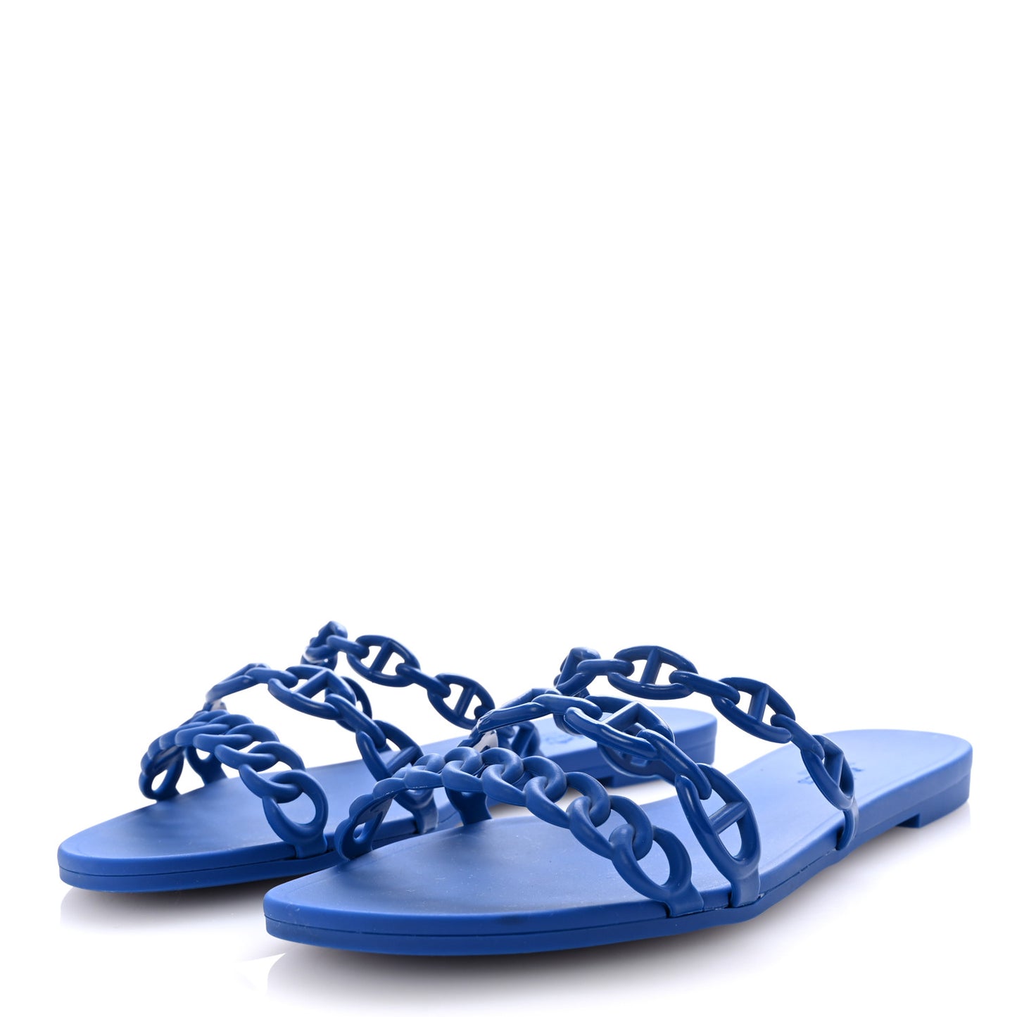 Rubber Chaine d'Ancre Rivage Sandals 37 Bleu Smalt