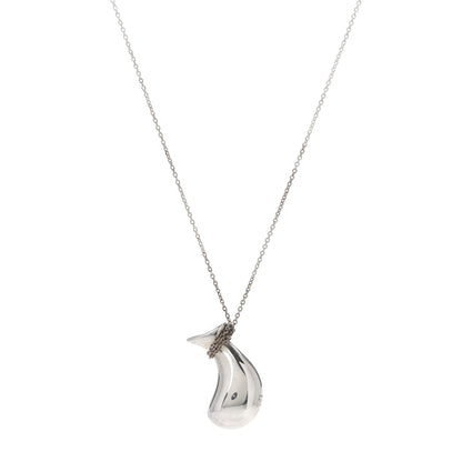 Tiffany Sterling Silver Elsa Peretti Bottle Jug Pendant Necklace 1 of 7