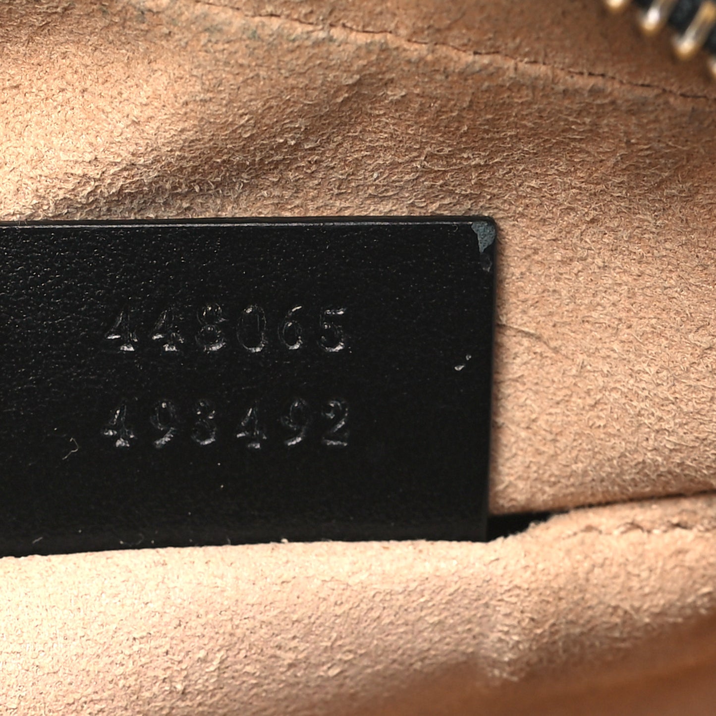 Calfskin Matelasse Mini GG Marmont Chain Shoulder Bag Black