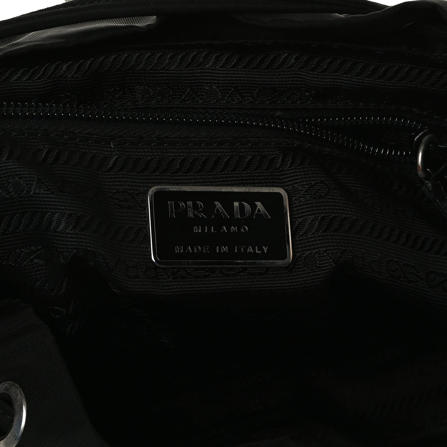 Tessuto Nylon Vela Small Backpack Black