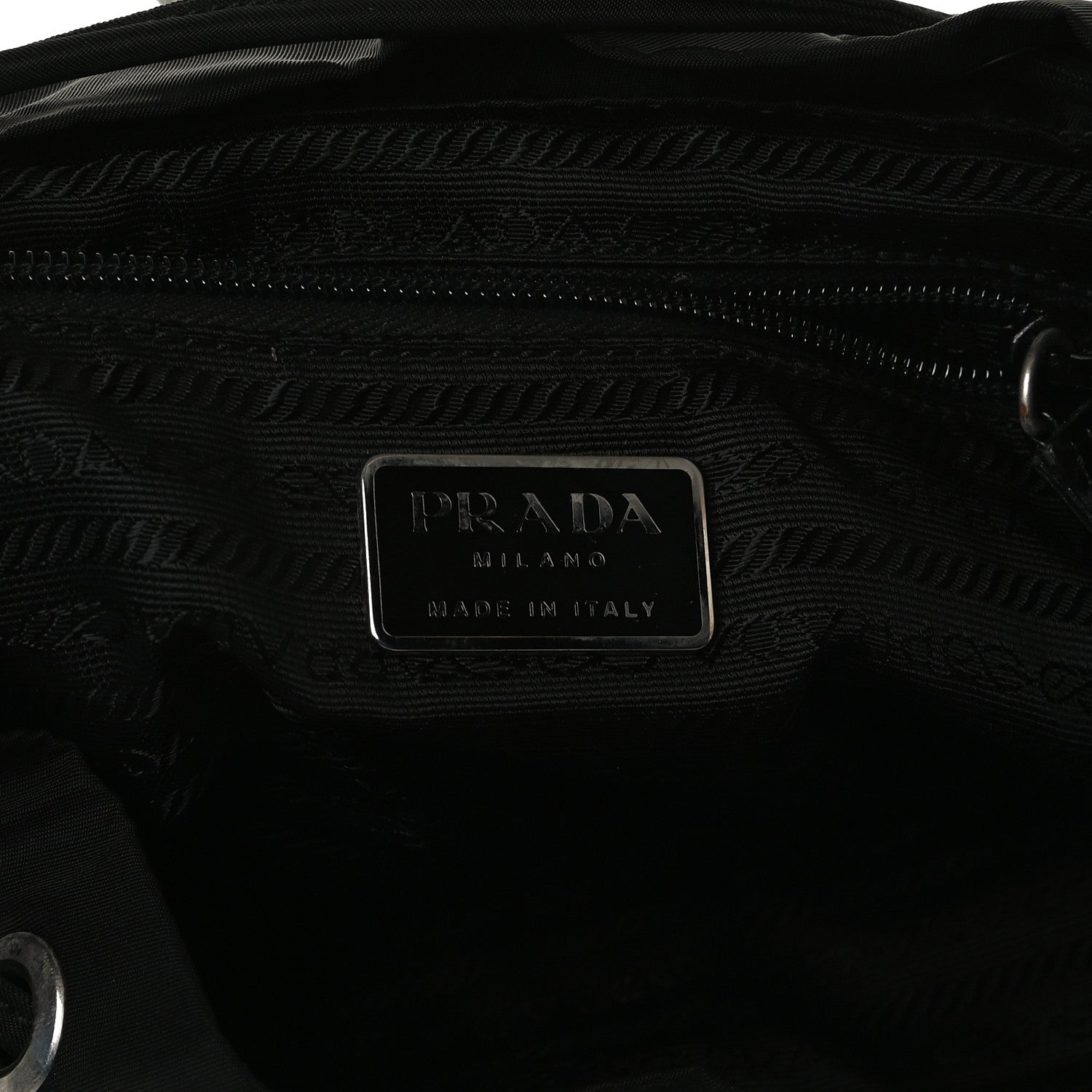 Prada Tessuto Nylon Vela Small Backpack Black 6 of 16