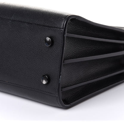 Saint Laurent Grained Calfskin Baby Sac De Jour Black 6 of 13