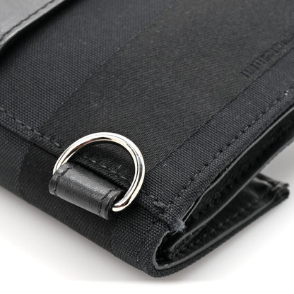 Fendi Recycled Nylon Vitello Grace Light Pequin Baguette Belt Pouch Black 11 of 12
