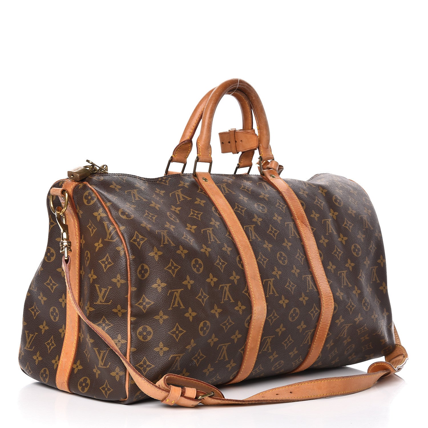 Louis Vuitton Monogram Keepall Bandouliere 50 4 of 24