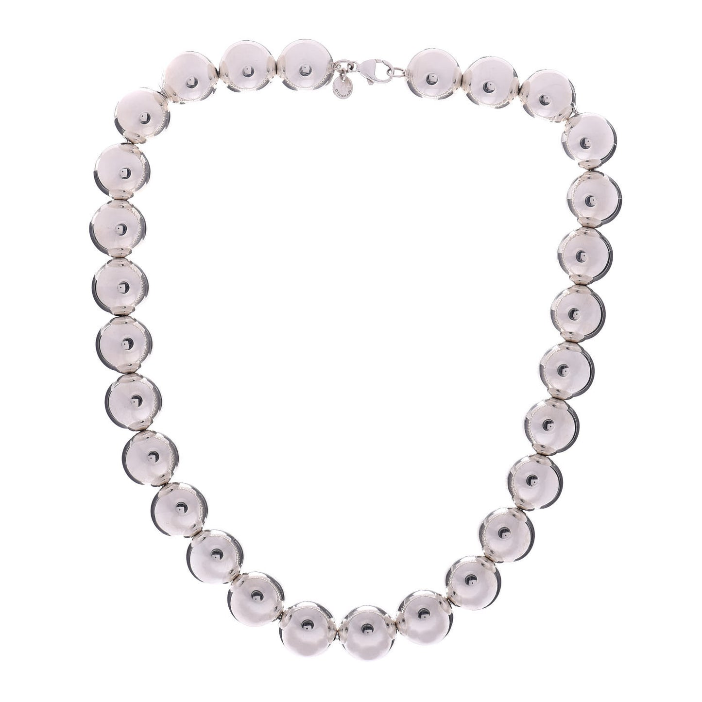 Sterling Silver 16mm HardWear Ball Necklace