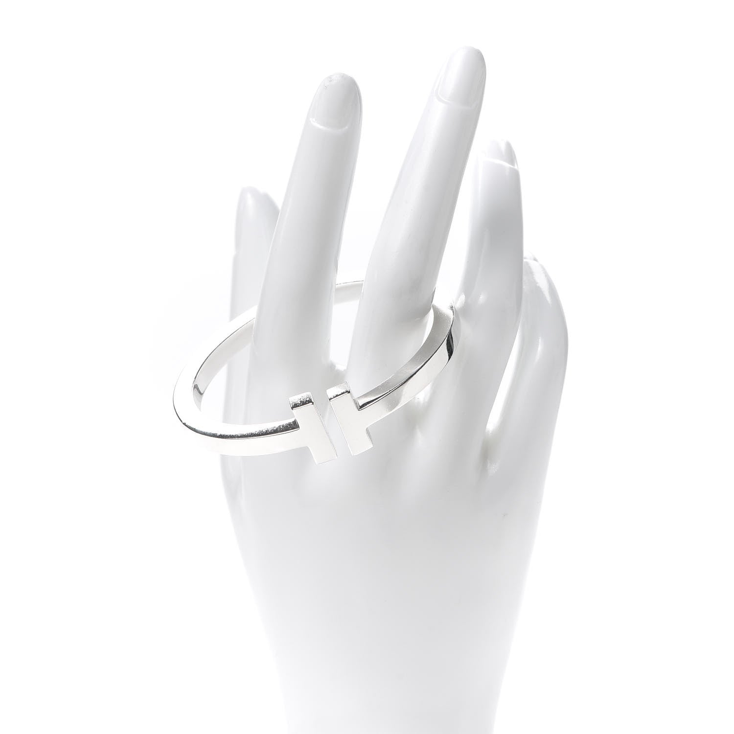 Tiffany Sterling Silver T Square Bracelet 2 of 5