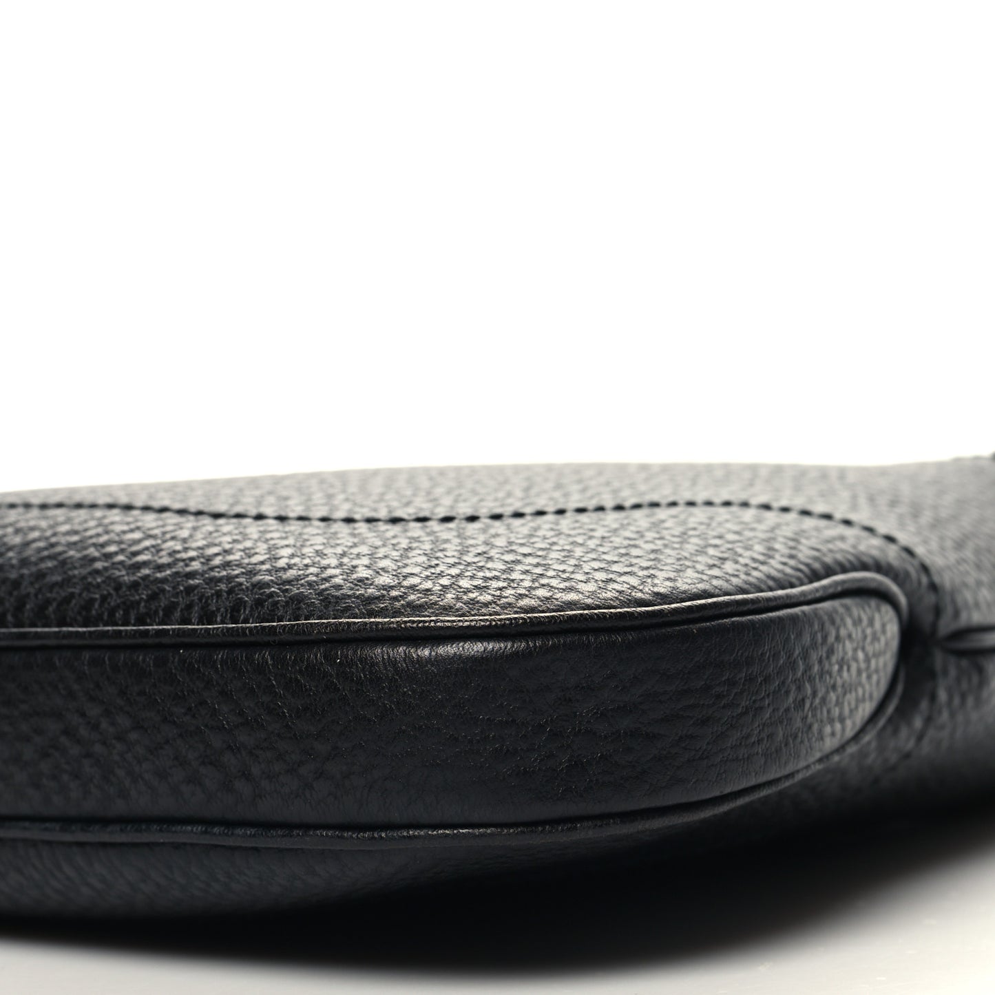Calfskin Small Jackie O Hobo Black
