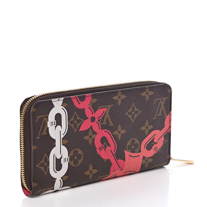 Louis Vuitton Monogram Bay Zippy Wallet Rose Ballerine Poppy 3 of 6