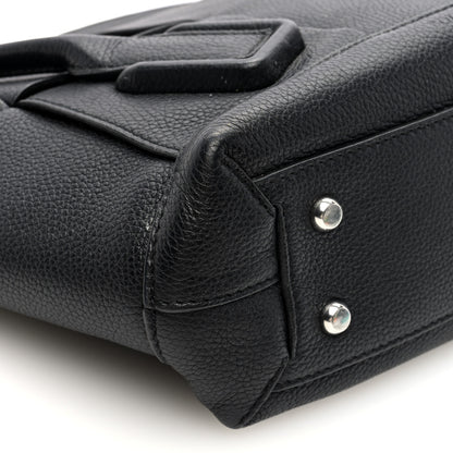 Bottega Veneta Grained Calfskin Maxi Intrecciato Small Arco Black 8 of 12