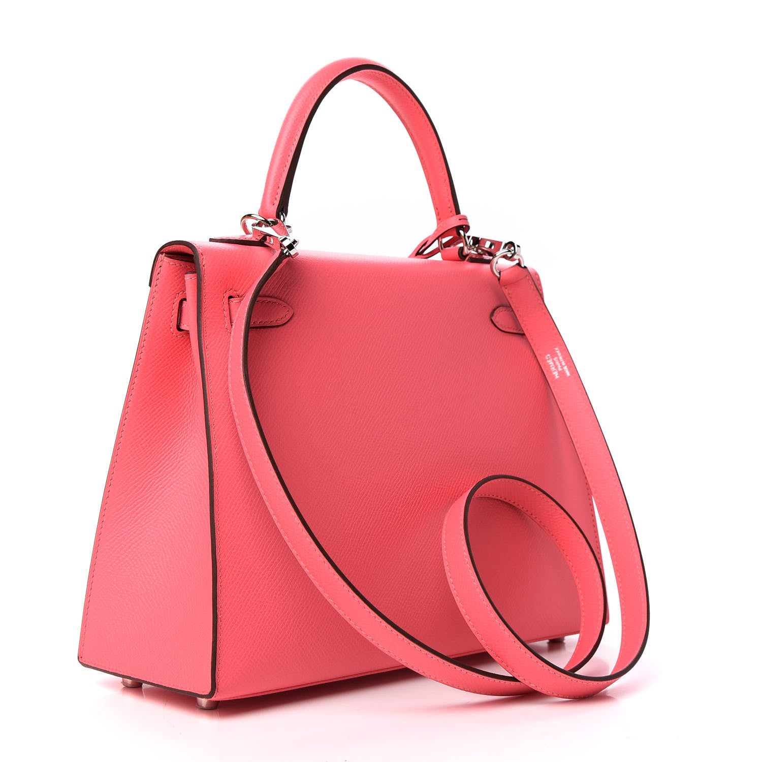 Hermes Epsom Kelly Sellier 25 Rose Azalee 3 of 40