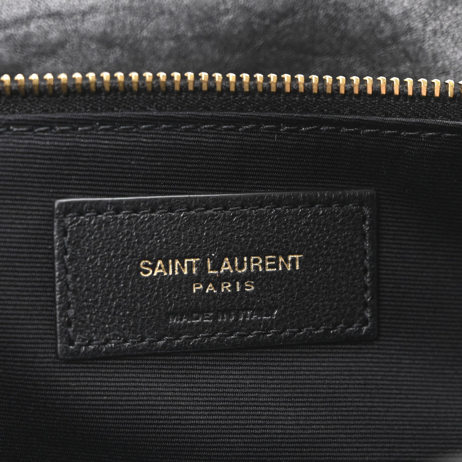 Saint Laurent Grained Lambskin Large Calypso Black 6 of 10