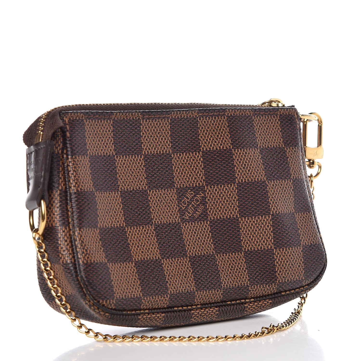 Louis Vuitton Damier Ebene Mini Pochette Accessories 3 of 7
