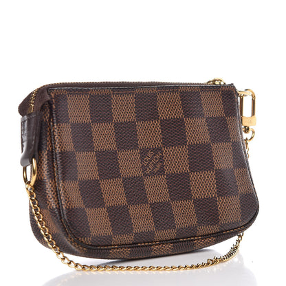 Louis Vuitton Damier Ebene Mini Pochette Accessories 3 of 7