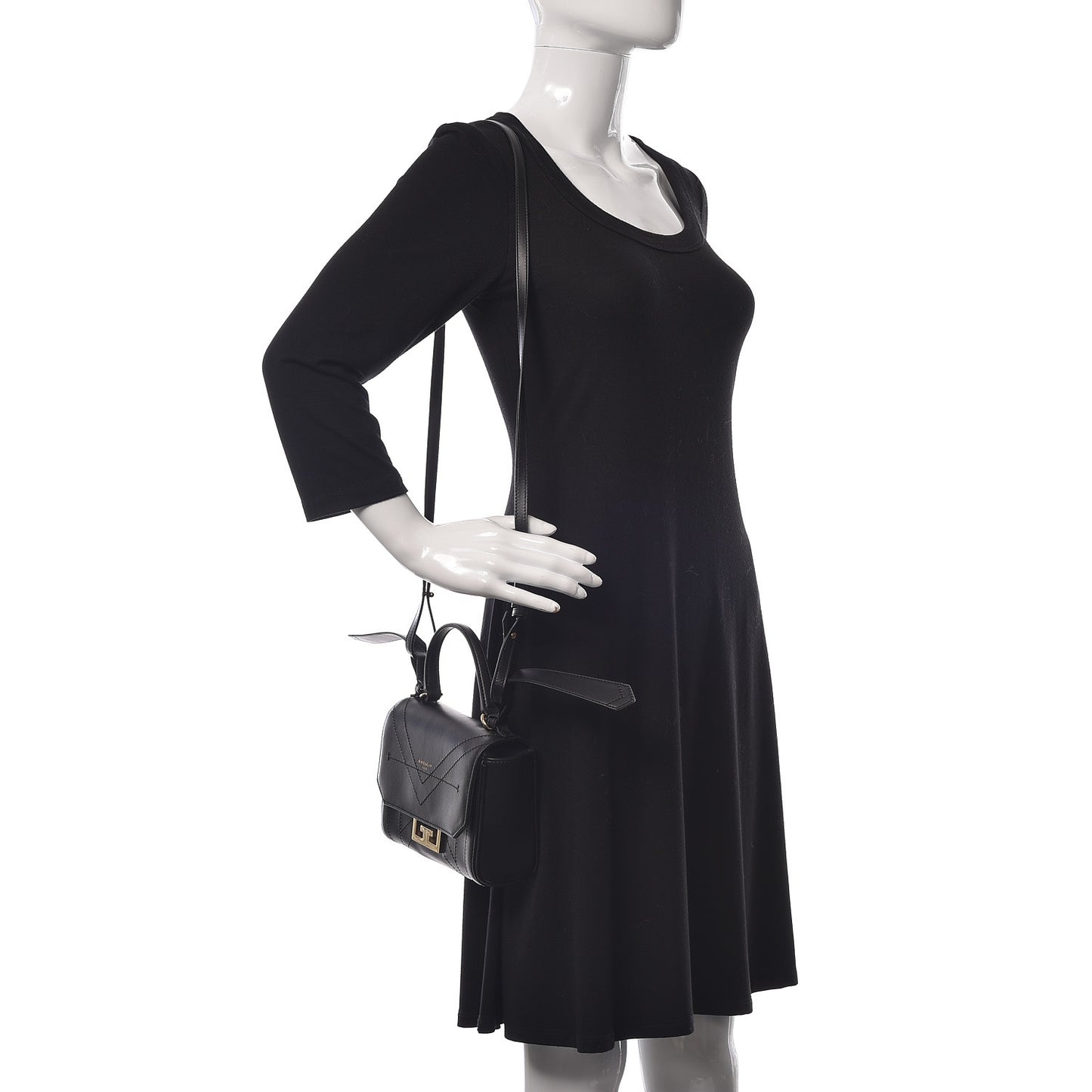 Calfskin Mini Eden Black