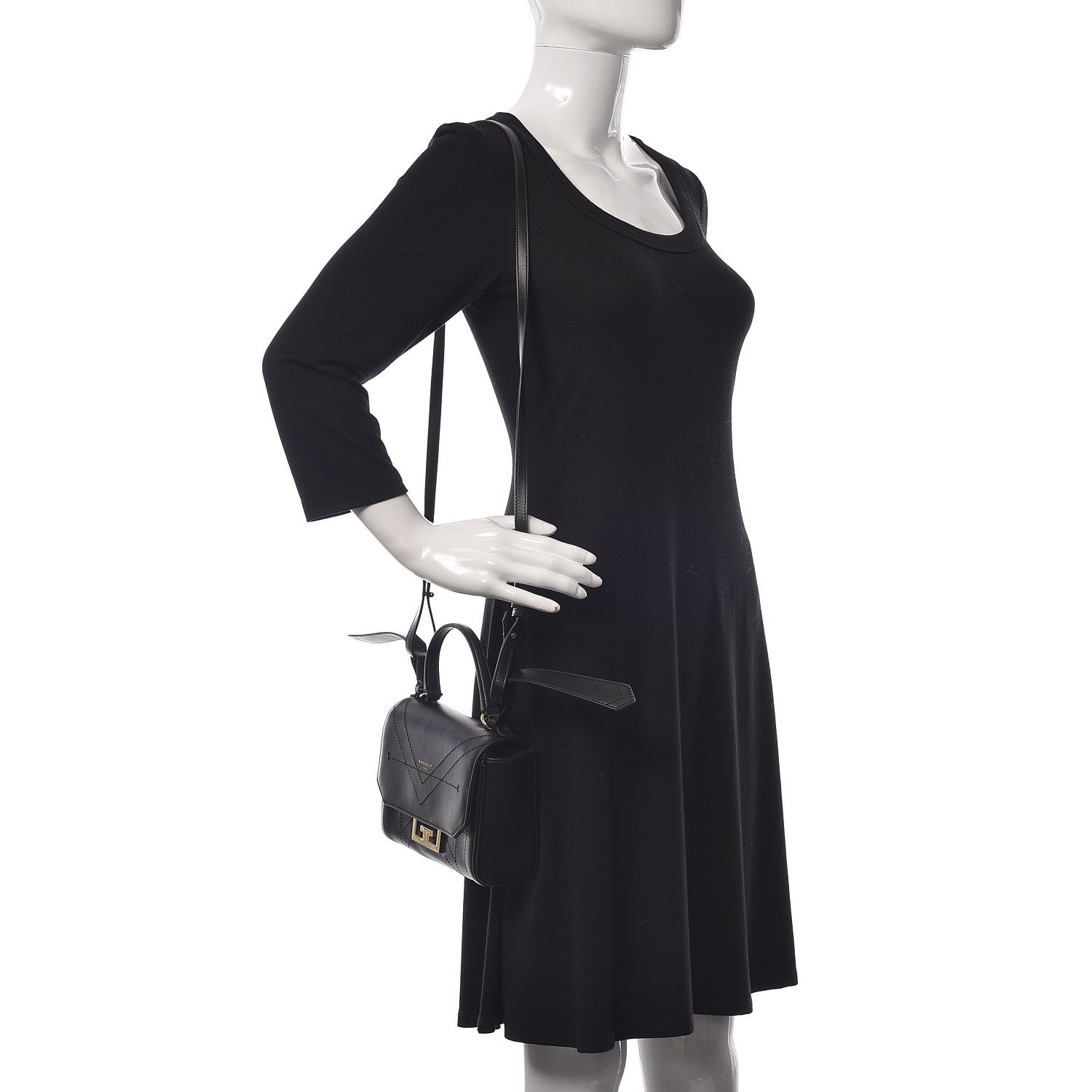 Givenchy Calfskin Mini Eden Black 2 of 8