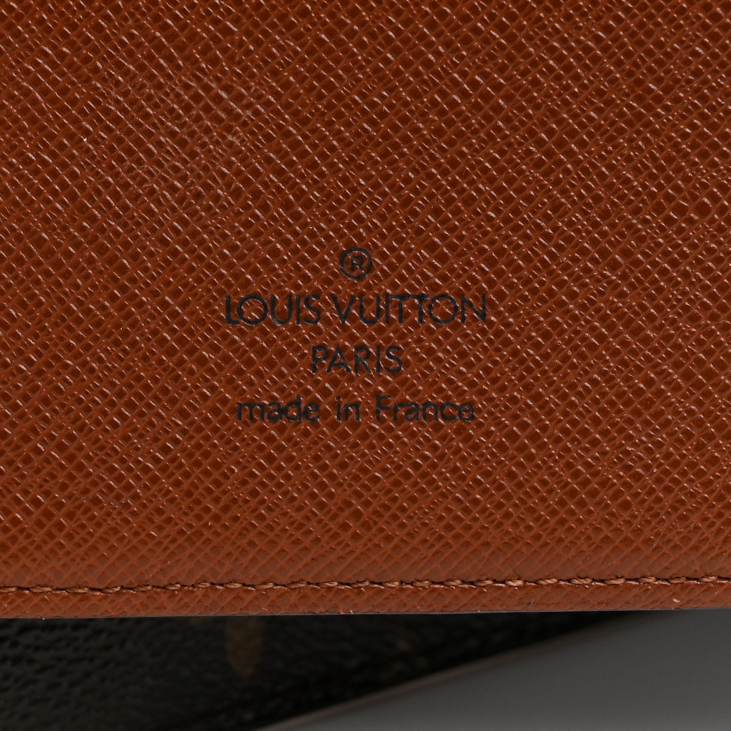 Monogram Large Ring Agenda Cover