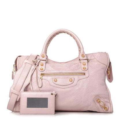 Balenciaga Agneau Giant 12 Gold Hardware City Rose Poudre Rose Petunia 1 of 9