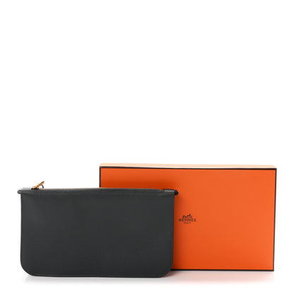 Hermes Evercolor Chaine d'Ancre Zipengo Pochette To Go Bleu Orage 8 of 8