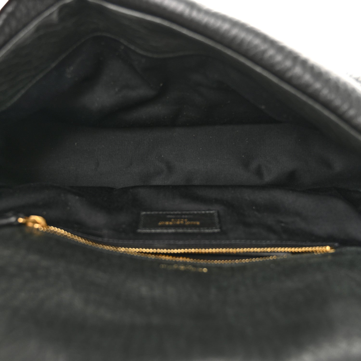 Saint Laurent Grained Lambskin Medium Calypso Black 5 of 11