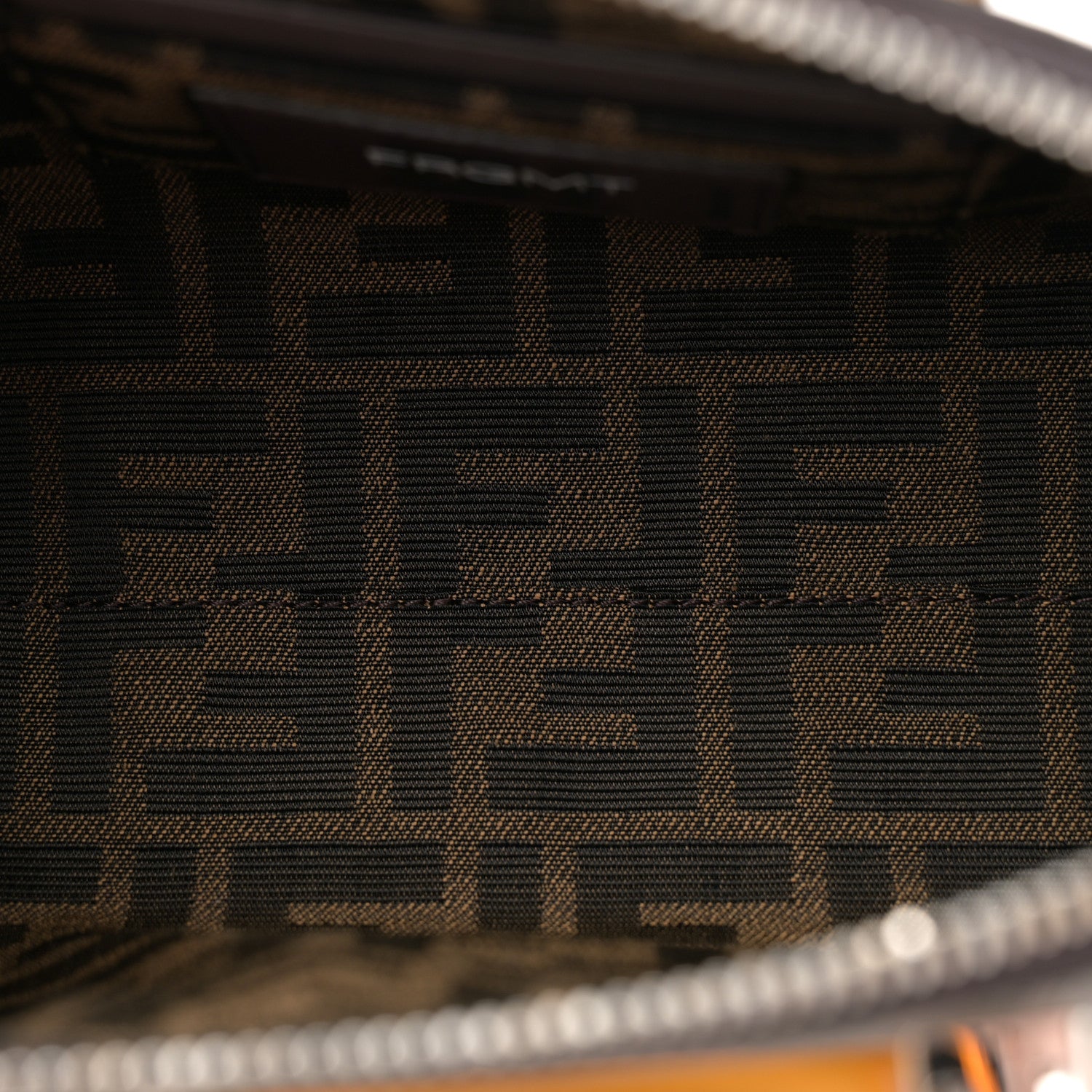 Fendi X FRGMT X POKEMON Glazed Fabric FF Pokemon Mini By The Way Top Handle Tobacco Moro Giallo Mimosa 5 of 10