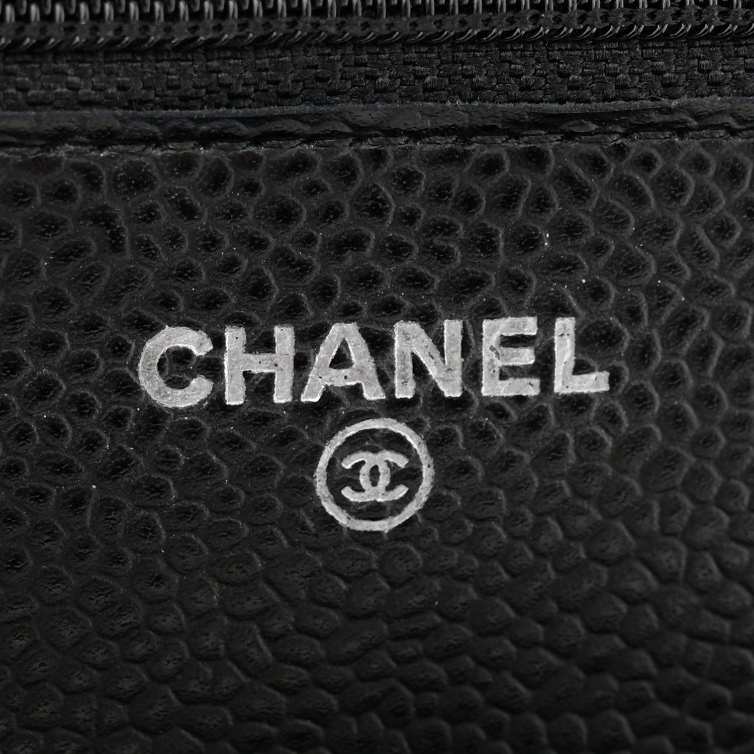 Chanel Caviar Quilted Wallet on Chain WOC Black 6 of 12