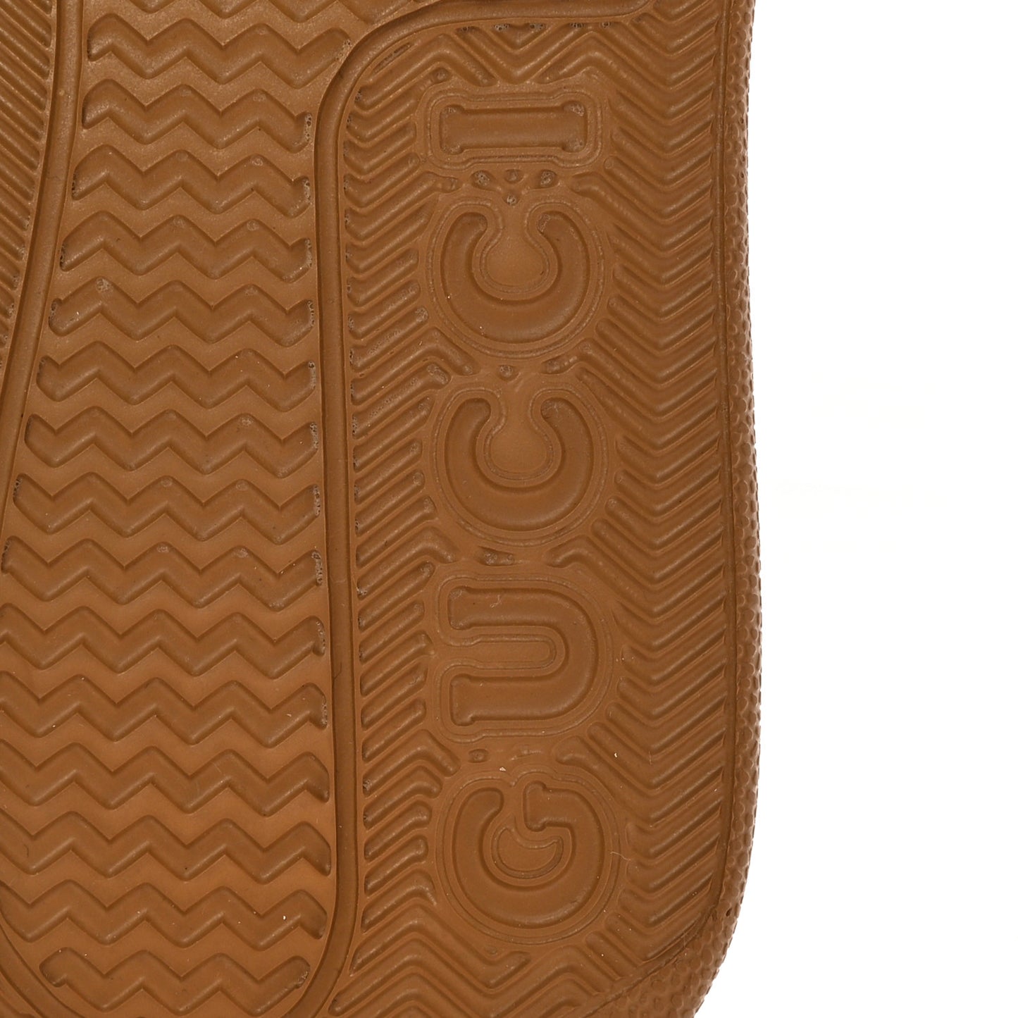 Calfskin GG Monogram Womens Platform 55mm Sneakers 38 Hezelnut Beige Ebony Mystic White