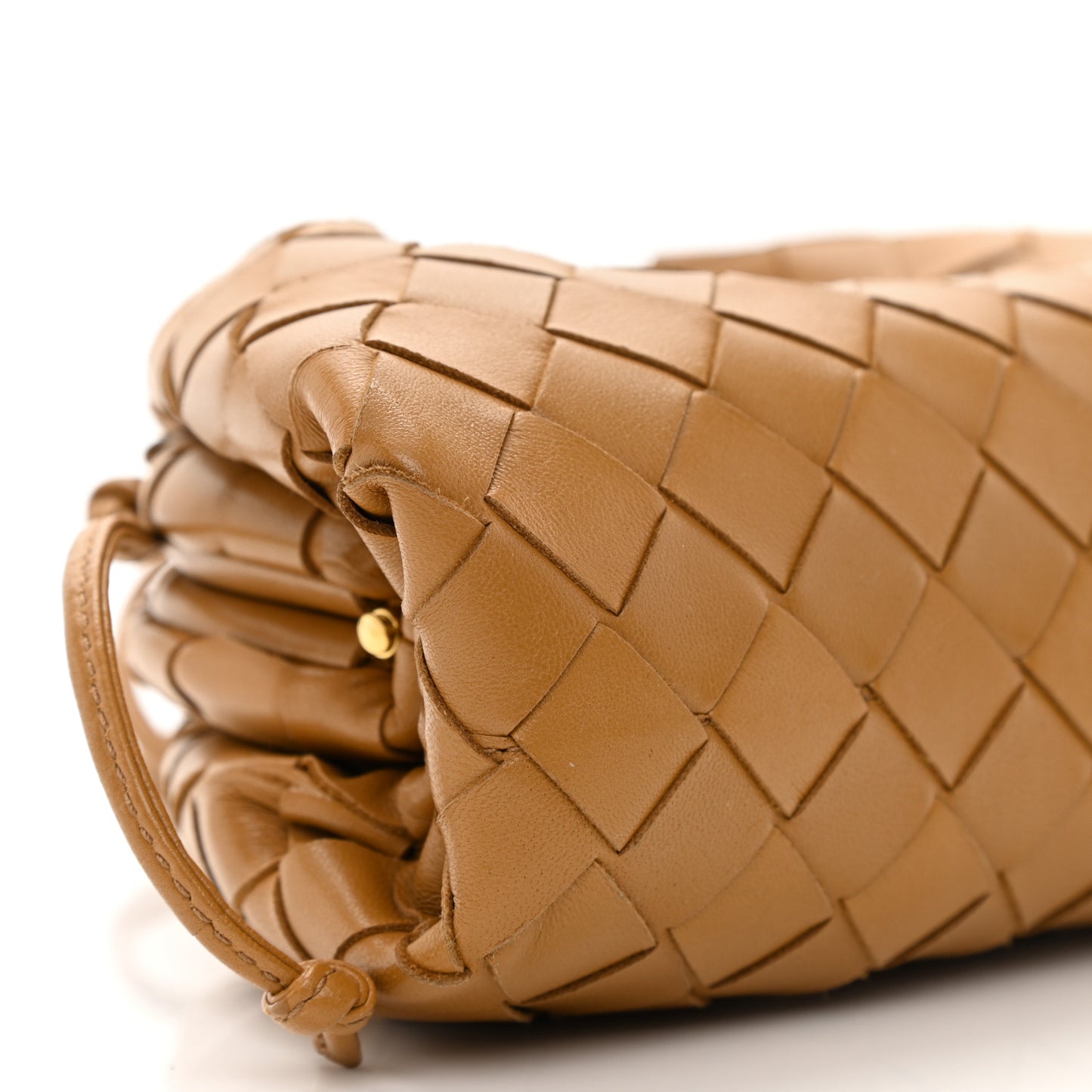 Nappa Intrecciato The Mini Pouch Carmel