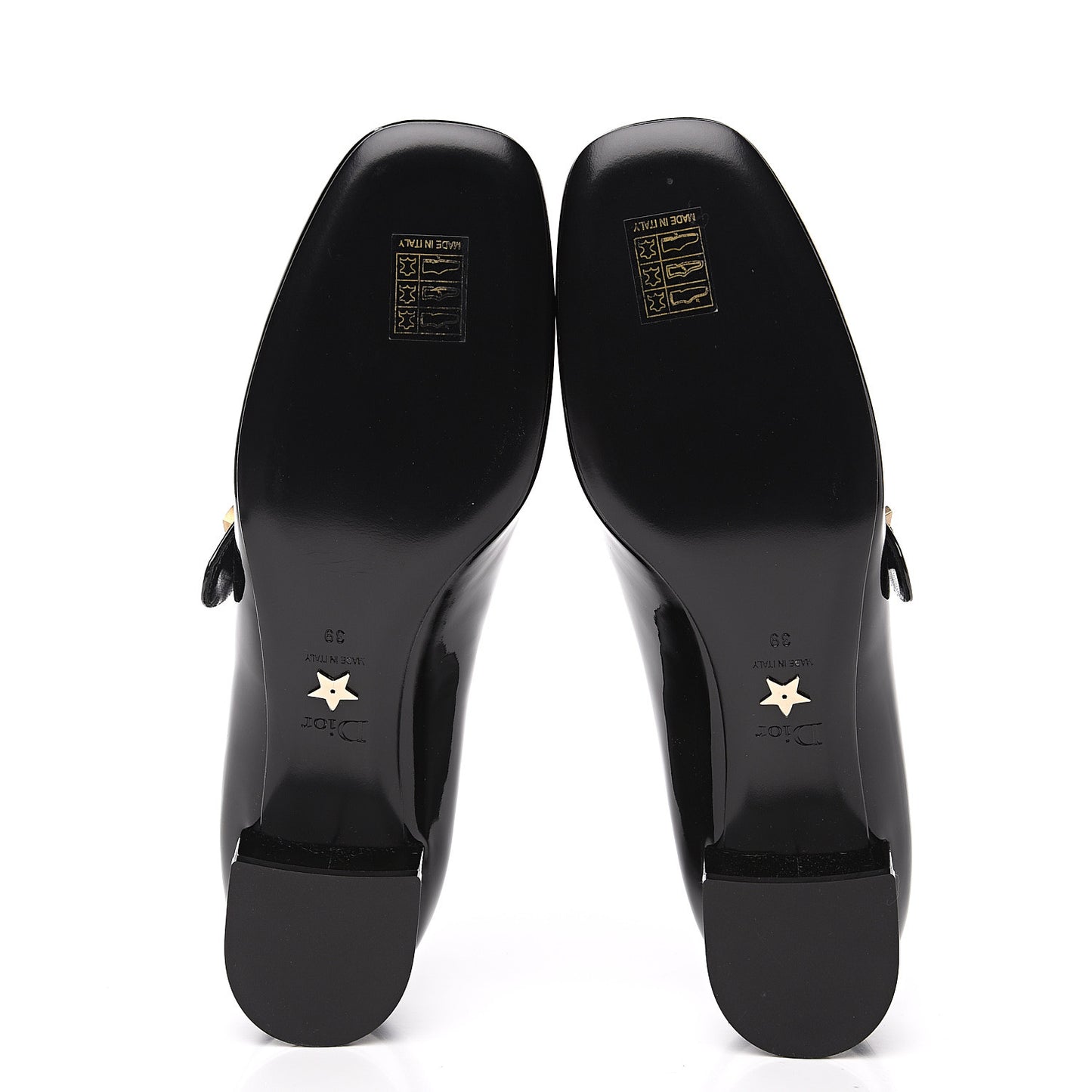 Patent Baby-D Ballet Pumps 39 Black