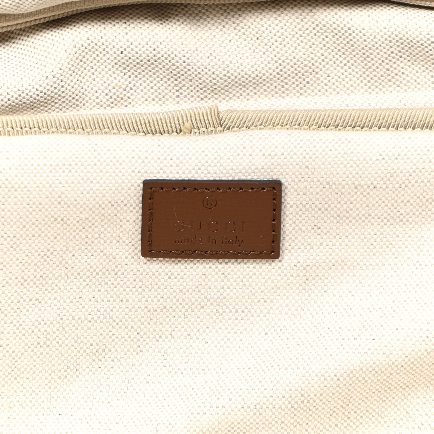 GG Supreme Monogram Azalea Calfskin Retro Interlocking G Carry On Trolley Beige Ebony Brown Sugar